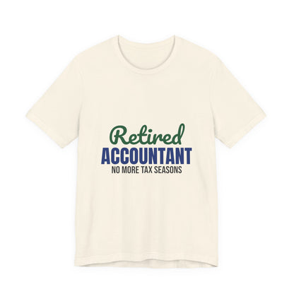Retired Accountant Shirt