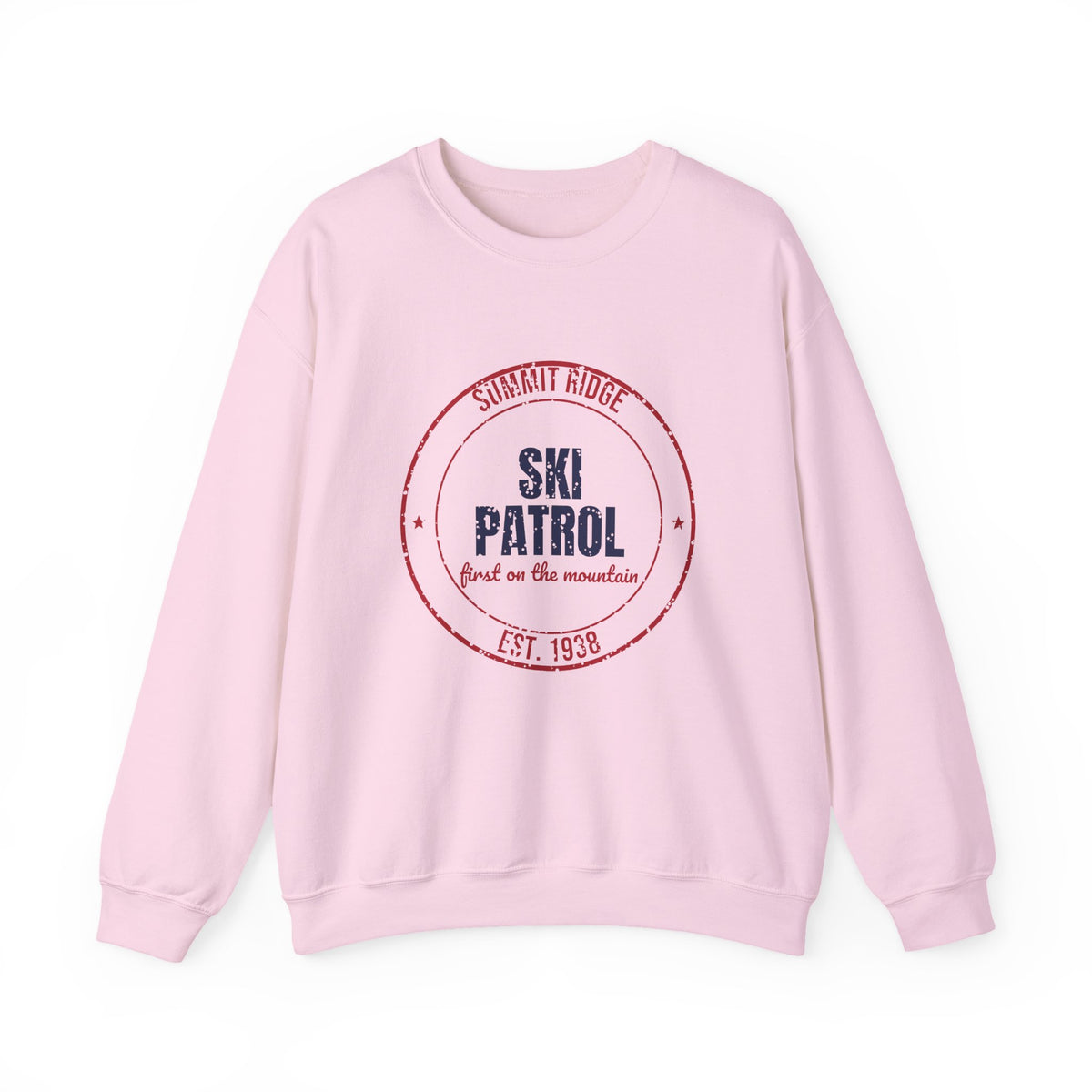 Summit Ridge Ski Patrol Est. 1938 Sweatshirt, Vintage Ski Crewneck Sweatshirt