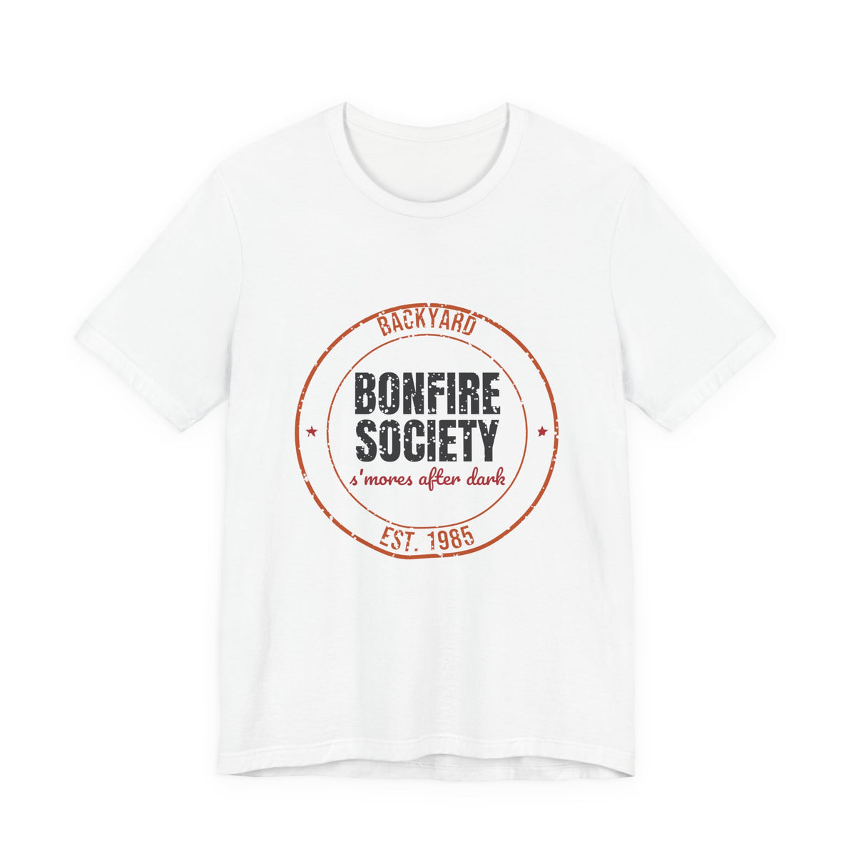 Backyard Bonfire Society Est. 1985 Shirt, Vintage Bonfire T-Shirt, Vintage Bonfire Gift