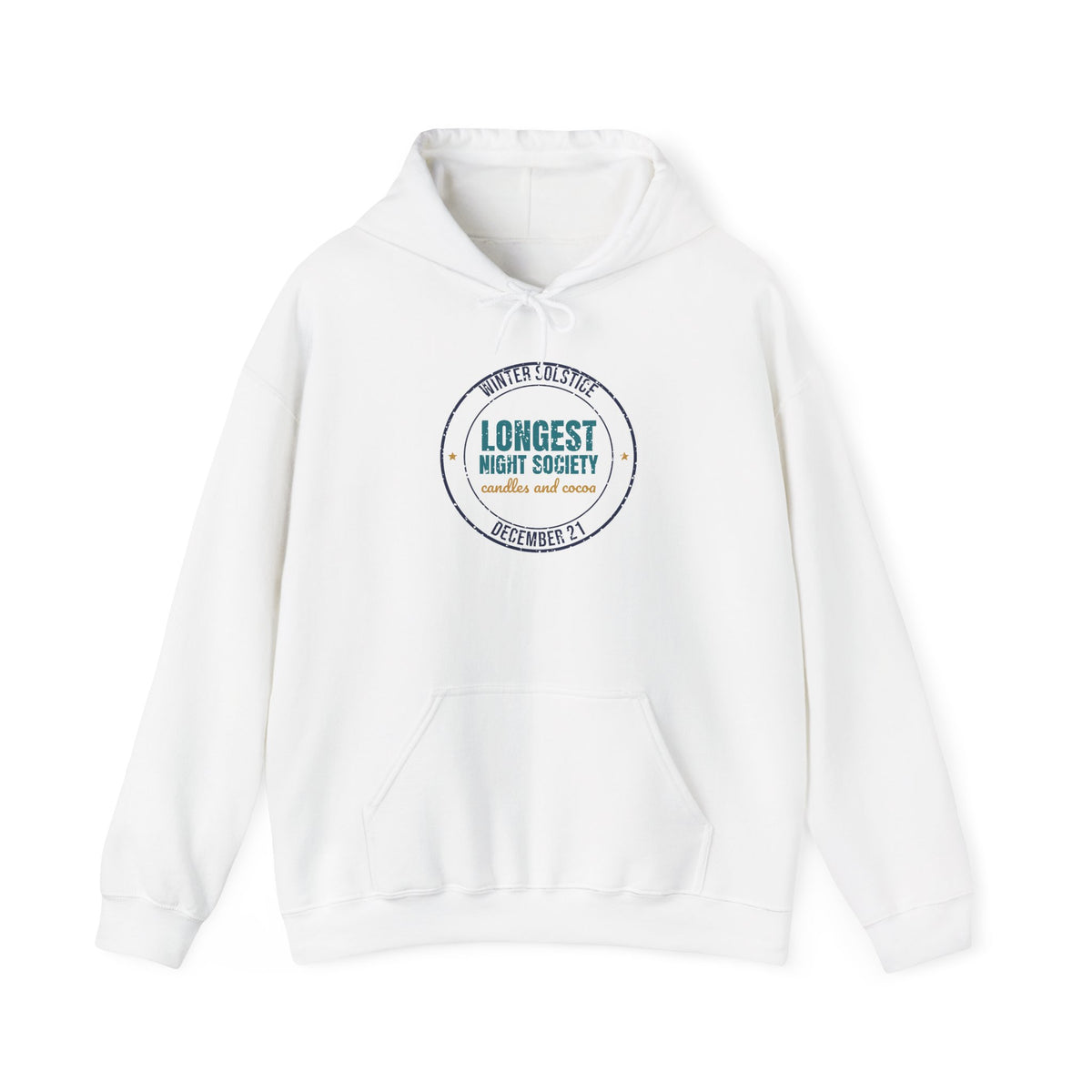 Winter Solstice Longest Night Society Hoodie, Winter Solstice Hoodie