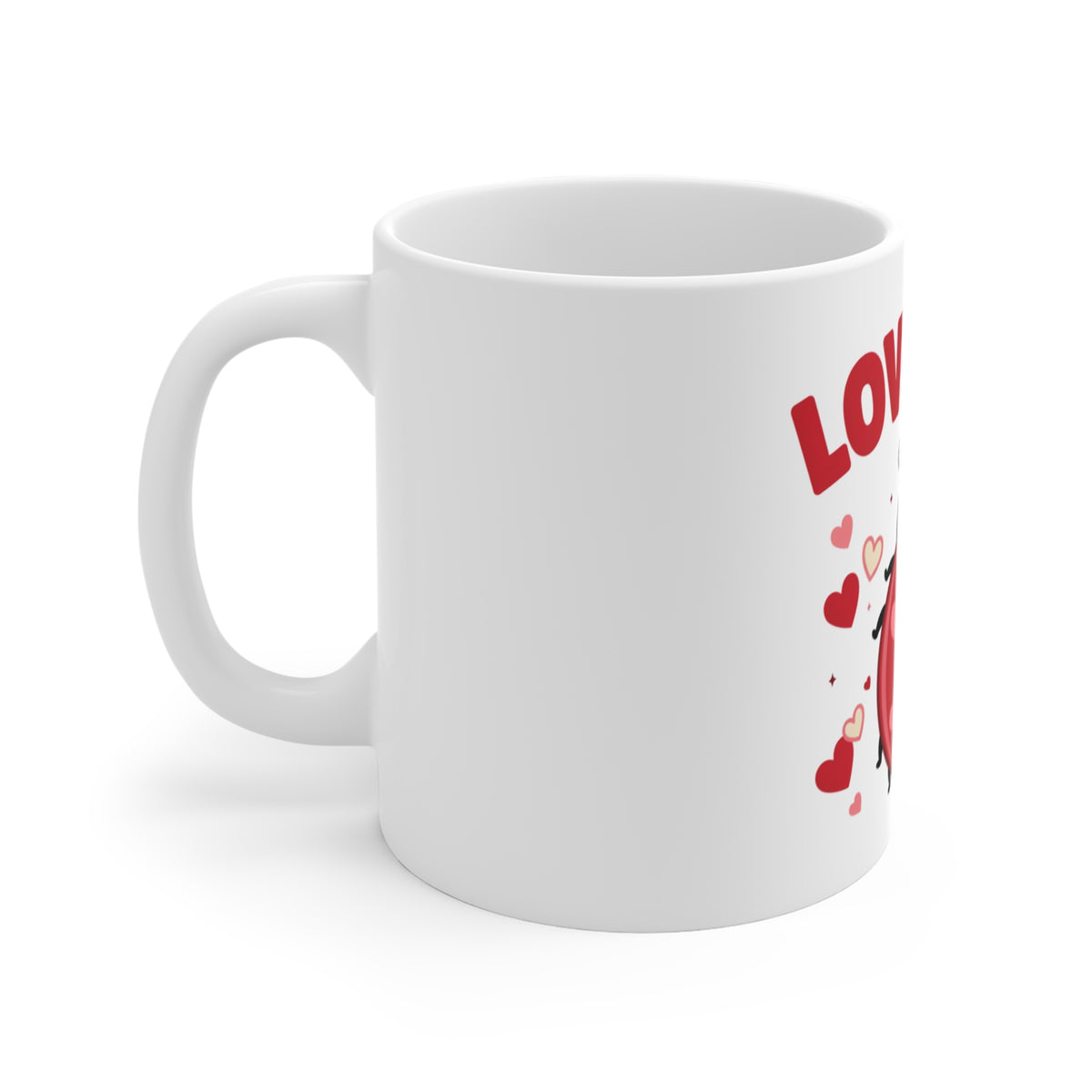 Love Bug Valentine Ladybug Mug