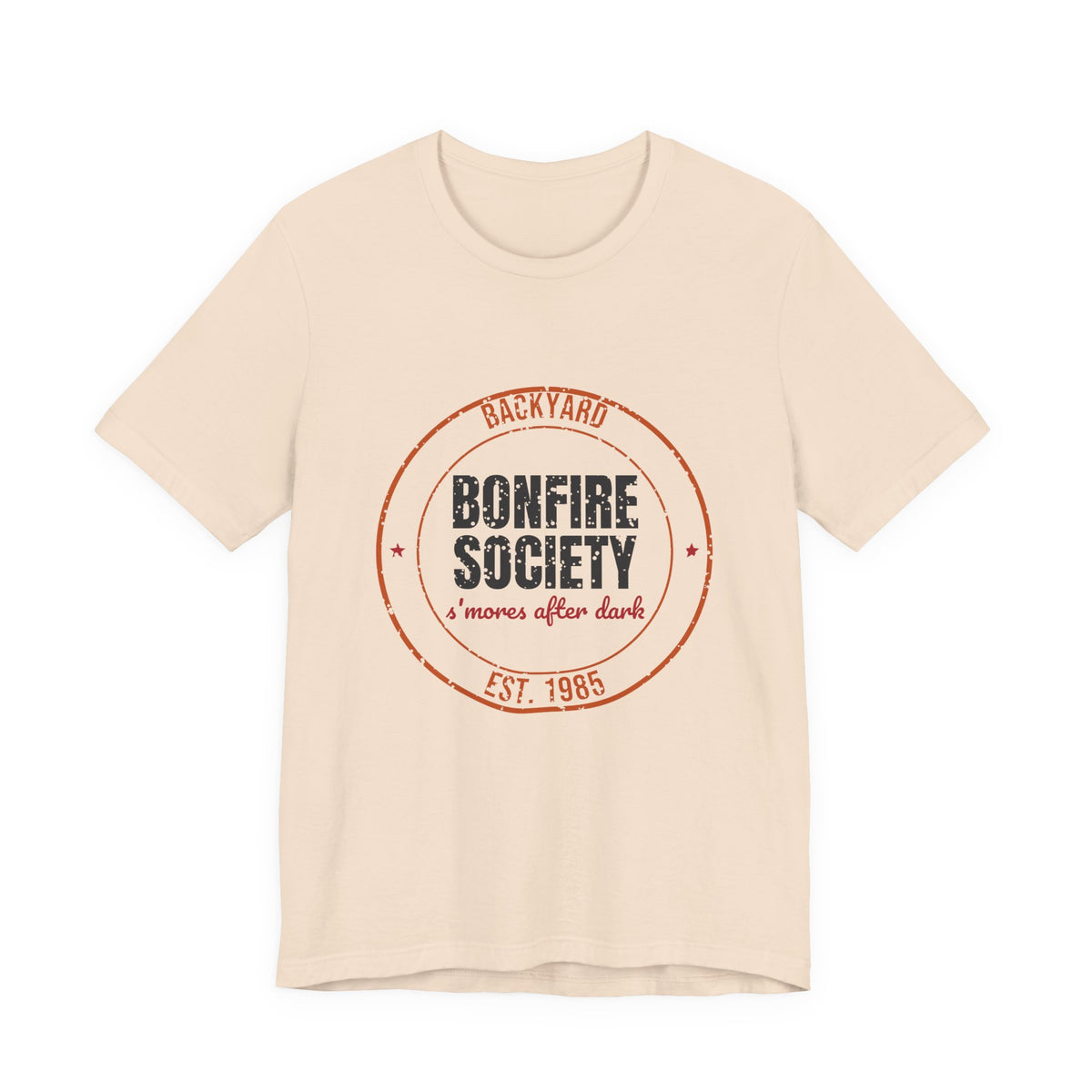 Backyard Bonfire Society Est. 1985 Shirt, Vintage Bonfire T-Shirt, Vintage Bonfire Gift
