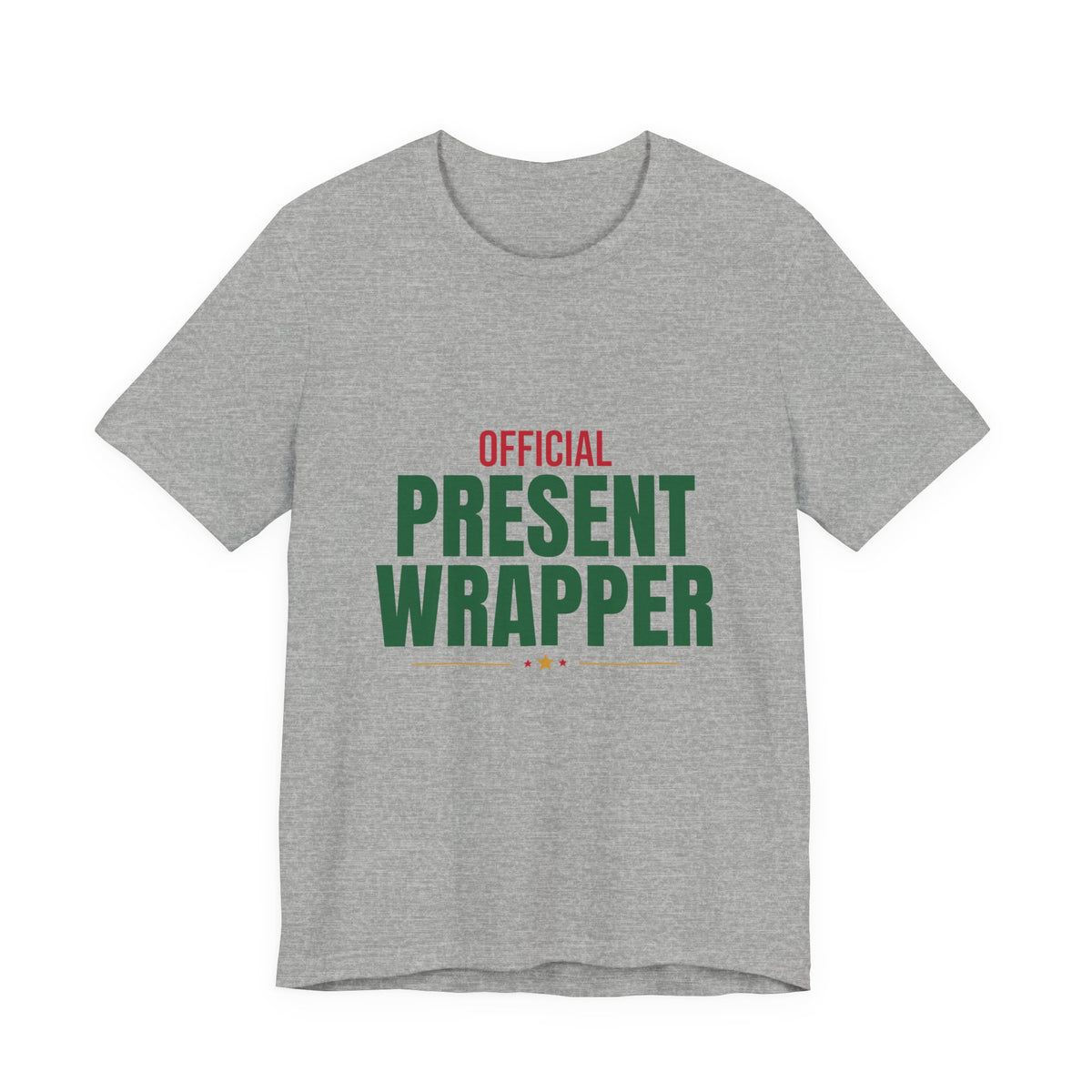 Official Present Wrapper Shirt, Funny Christmas T-Shirt, Gift Wrapper Tee
