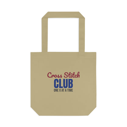 Cross Stitch Club One X at a Time Tote Bag