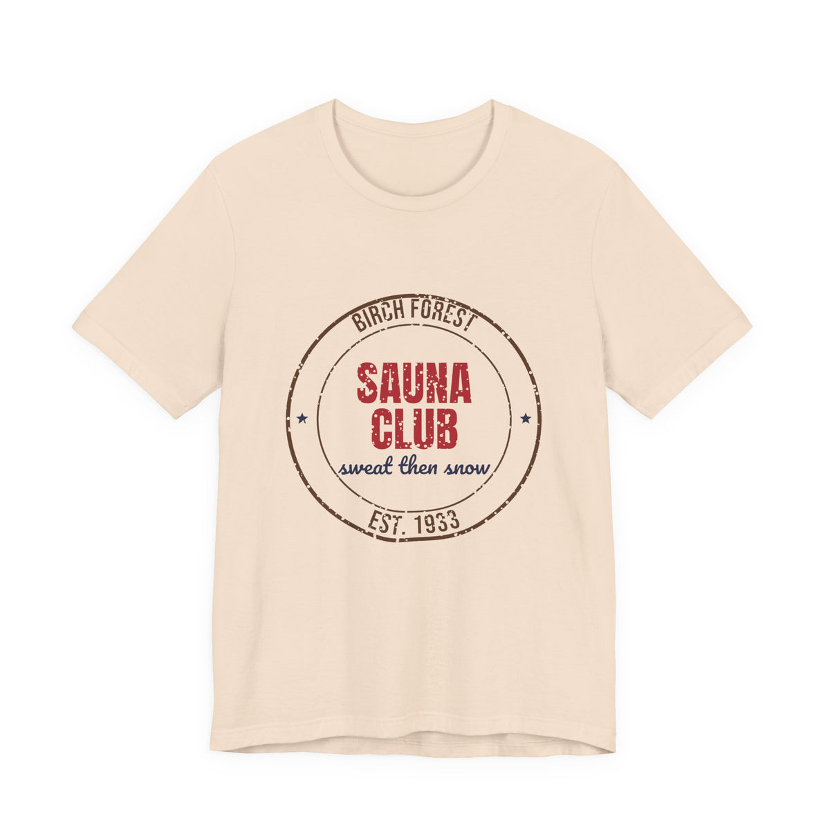 Birch Forest Sauna Club Est. 1933 Shirt, Vintage Sauna T-Shirt, Vintage Sauna Gift