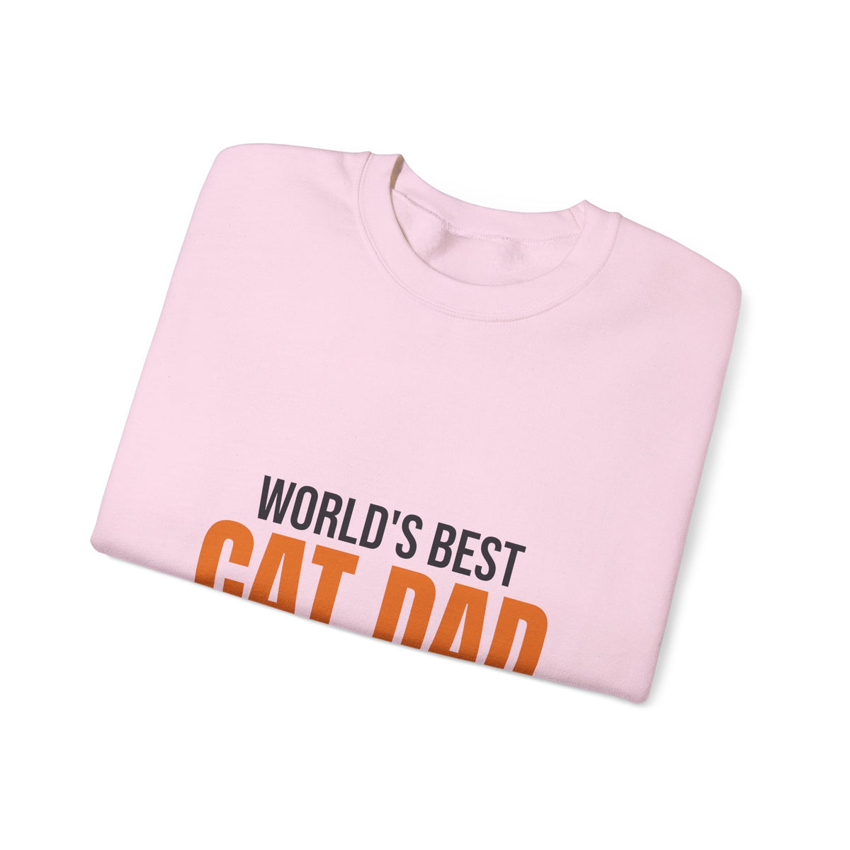 World's Best Cat Dad Sweatshirt, Cat Dad Crewneck