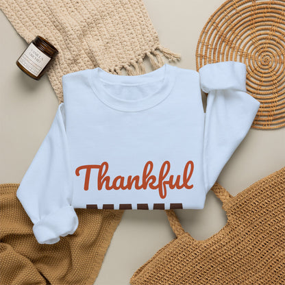 Thankful Mama Sweatshirt, Mom Thanksgiving Crewneck, Fall Sweatshirt