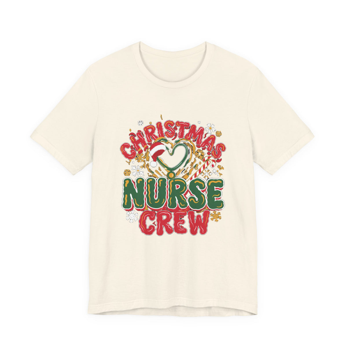 Christmas Nurse Crew Shirt, Retro Nurse Christmas T-Shirt, Holiday Gift for Nurses