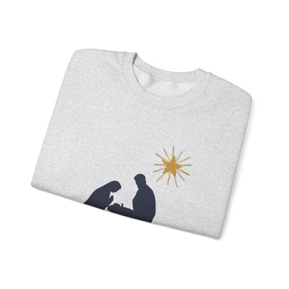 Reason for the Season Sweatshirt, Christian Christmas Crewneck, Nativity Sweater