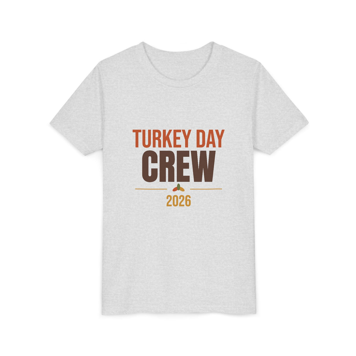 Turkey Day Crew 2026 Kids Shirt, Kids Thanksgiving T-Shirt