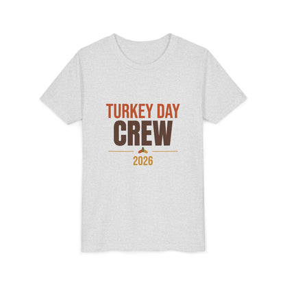 Turkey Day Crew 2026 Kids Shirt, Kids Thanksgiving T-Shirt