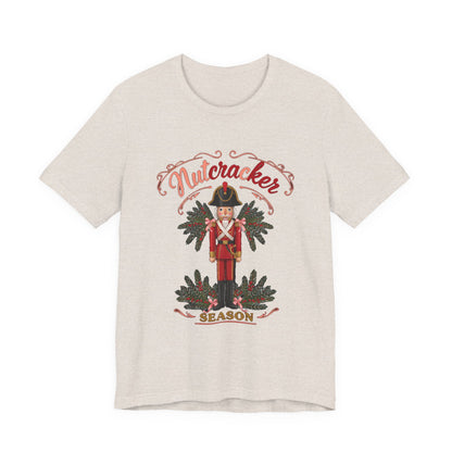 Nutcracker Season Shirt, Vintage Nutcracker T-Shirt, Pink Christmas Tee