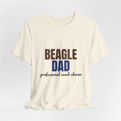 Beagle Dad Professional Snack Sharer Shirt, Beagle Dad T-Shirt, Beagle Lover Gift