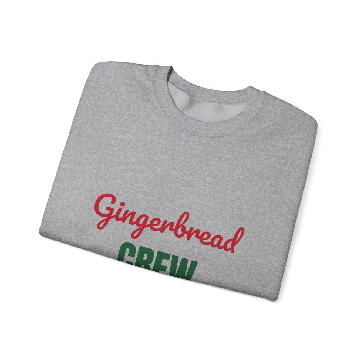 Gingerbread Crew Sweatshirt, Matching Family Christmas Crewneck