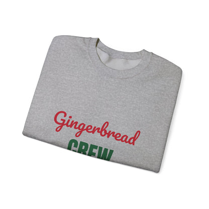 Gingerbread Crew Sweatshirt, Matching Family Christmas Crewneck