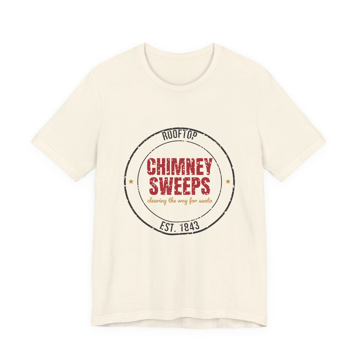 Rooftop Chimney Sweeps Est. 1843 Shirt, Vintage Christmas T-Shirt, Vintage Christmas Gift