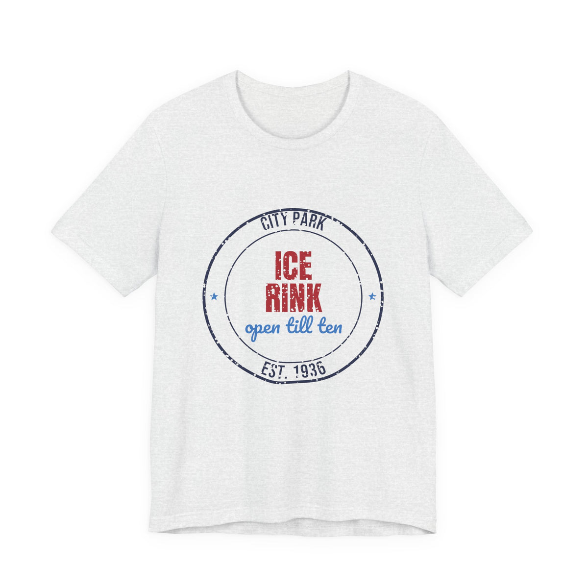 City Park Ice Rink Open Till Ten Est. 1936 Shirt, Vintage Winter T-Shirt, Vintage Winter Gift