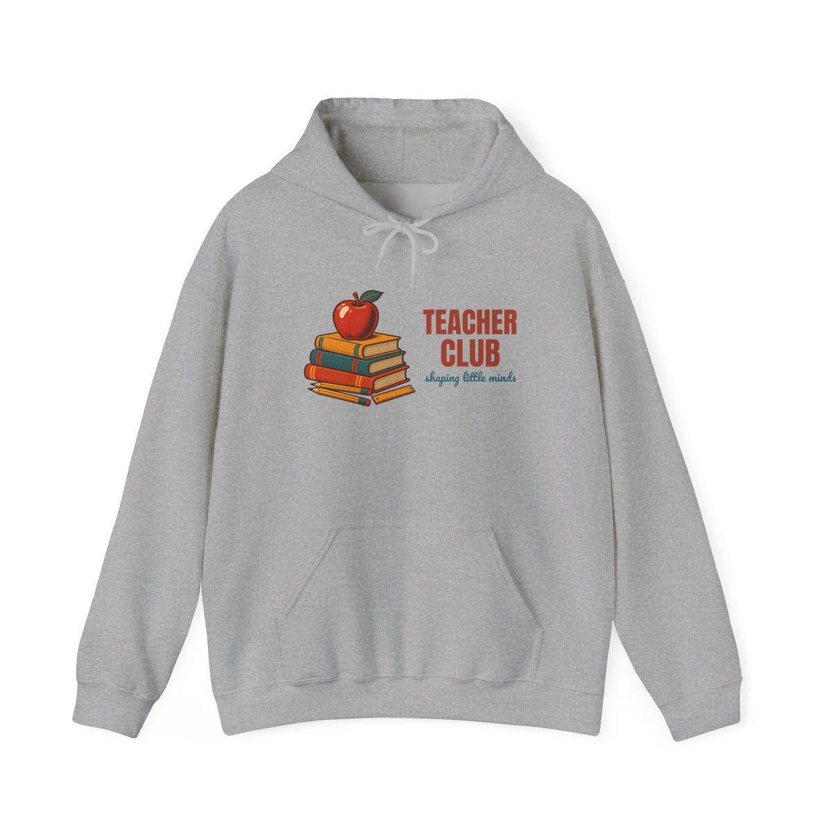 Teacher Club Shaping Little Minds Hoodie, Vintage Teacher Club Hoodie