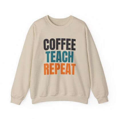 Coffee Teach Repeat Sweatshirt