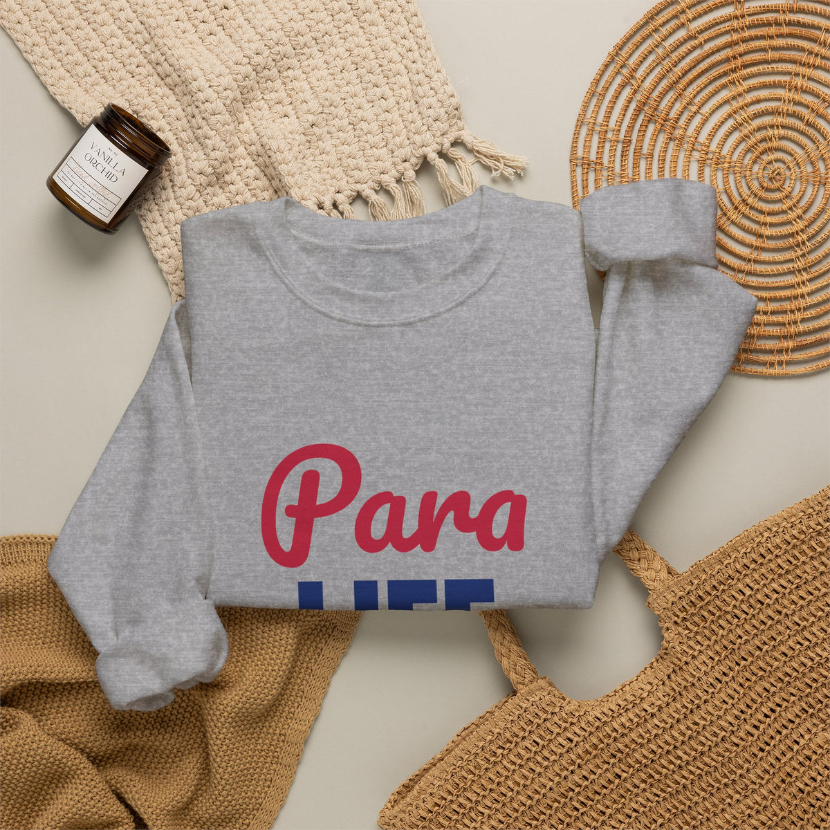 Para Life Here For Every Kid Sweatshirt, Para Life Crewneck Sweatshirt