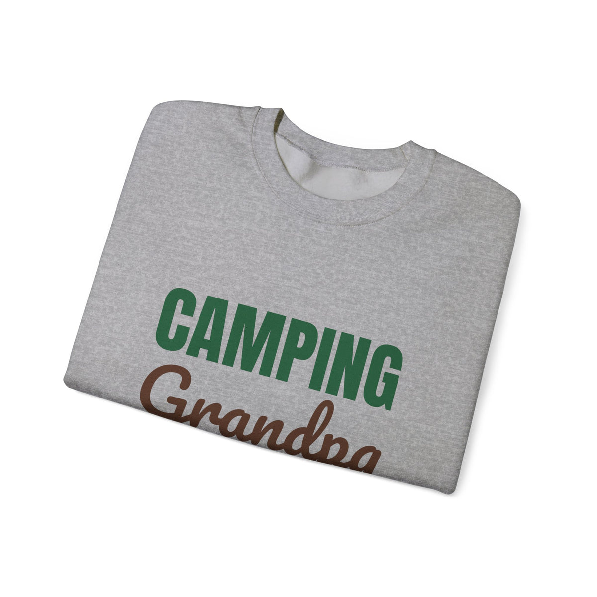 Camping Grandpa Sweatshirt, Camping Grandpa Crewneck