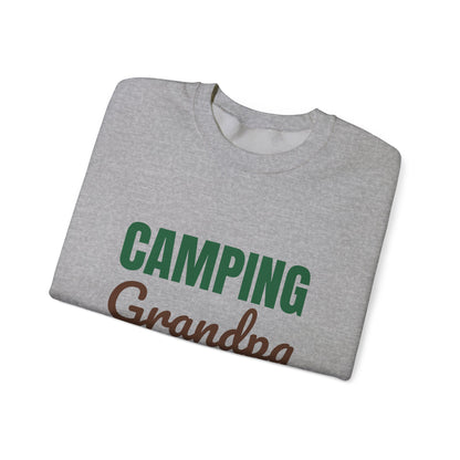 Camping Grandpa Sweatshirt, Camping Grandpa Crewneck