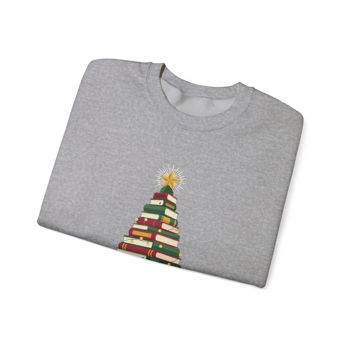 Merry Bookmas Sweatshirt, Bookish Christmas Crewneck, Book Lover Sweater