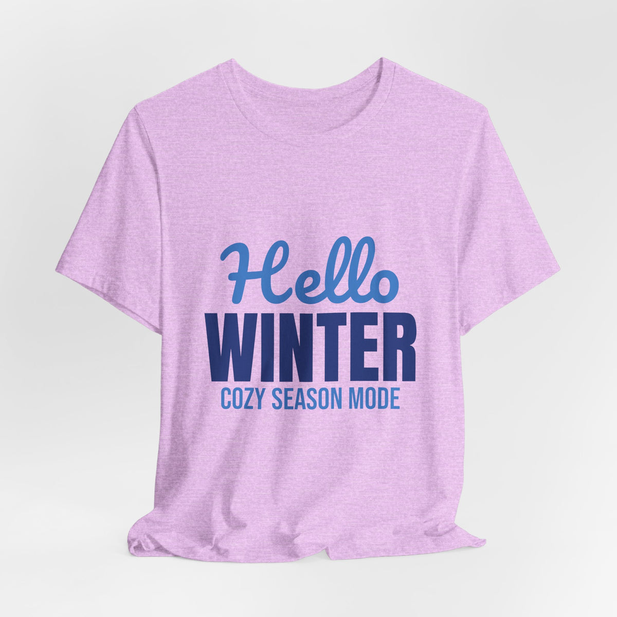 Hello Winter Cozy Season Mode Shirt, Winter T-Shirt, Cozy Season Tee
