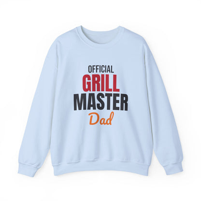 Official Grill Master Dad Sweatshirt, Grill Master Dad Crewneck