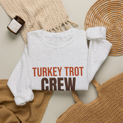 Turkey Trot Crew 2026 Sweatshirt, Thanksgiving Crewneck, Matching Thanksgiving Run Tee