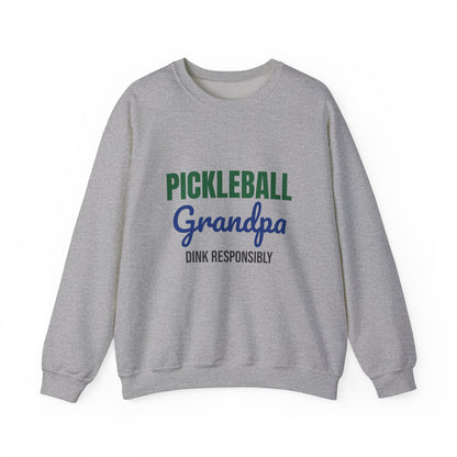 Pickleball Grandpa Dink Responsibly Sweatshirt