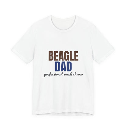 Beagle Dad Professional Snack Sharer Shirt, Beagle Dad T-Shirt, Beagle Lover Gift