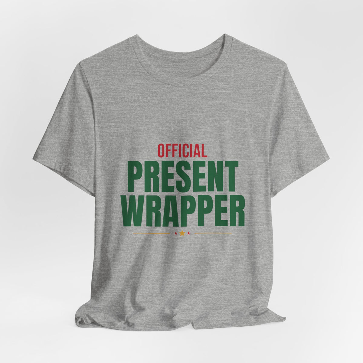 Official Present Wrapper Shirt, Funny Christmas T-Shirt, Gift Wrapper Tee