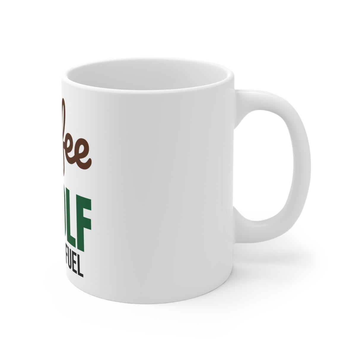 Coffee and Golf Tee Time Fuel Mug