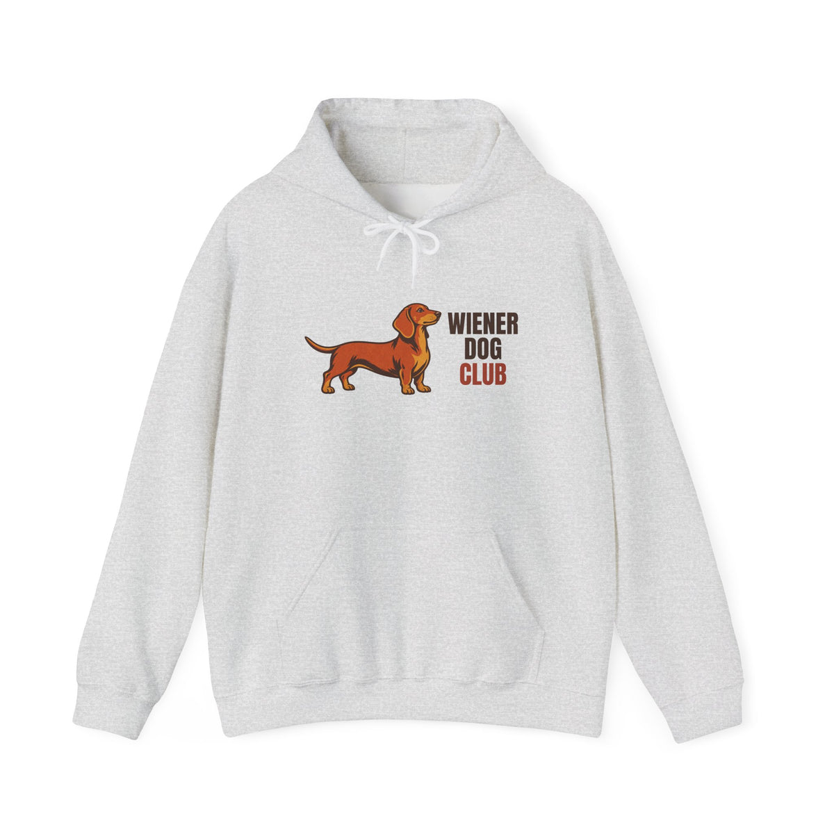 Wiener Dog Club Vintage Dachshund Hoodie, Vintage Dachshund Hoodie