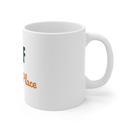 Golf Is My Happy Place Mug