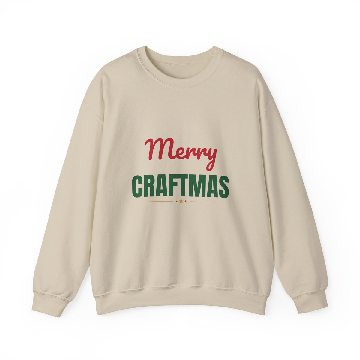 Merry Craftmas Sweatshirt, Crafter Christmas Crewneck