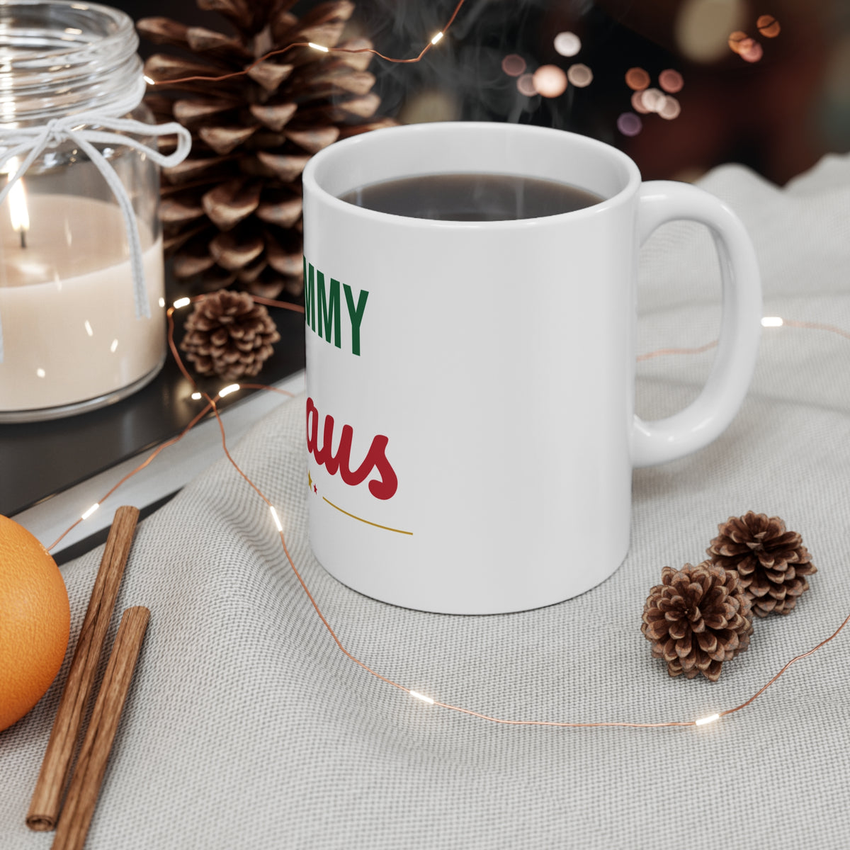 Grammy Claus Mug, Grandma Christmas Coffee Mug 11oz