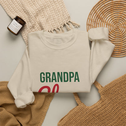 Grandpa Claus Sweatshirt, Grandpa Christmas Crewneck, Gift for Grandpa