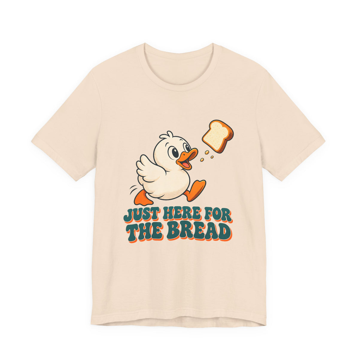 Just Here for the Bread Duck Shirt, Funny Duck T-Shirt, Funny Duck Gift