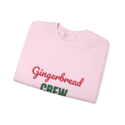 Gingerbread Crew Sweatshirt, Matching Family Christmas Crewneck