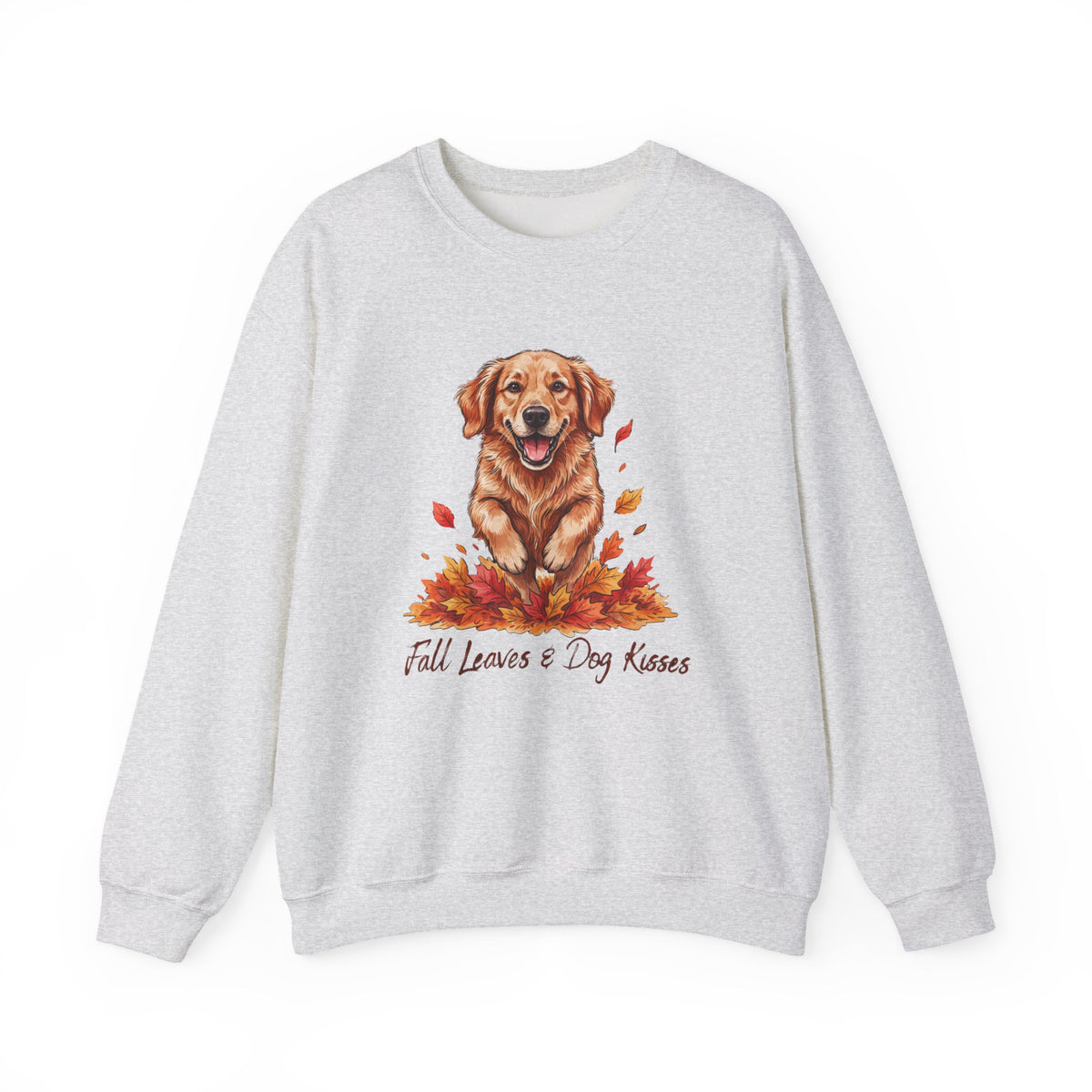 Fall Leaves and Dog Kisses Sweatshirt