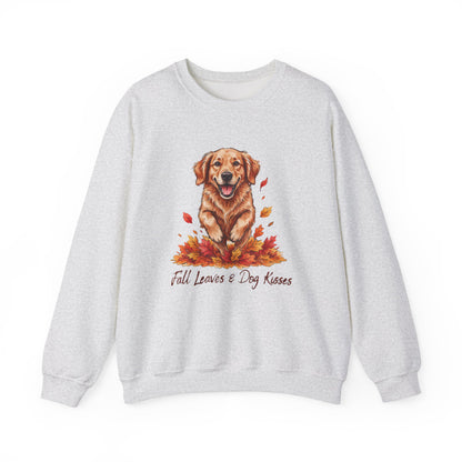 Fall Leaves and Dog Kisses Sweatshirt