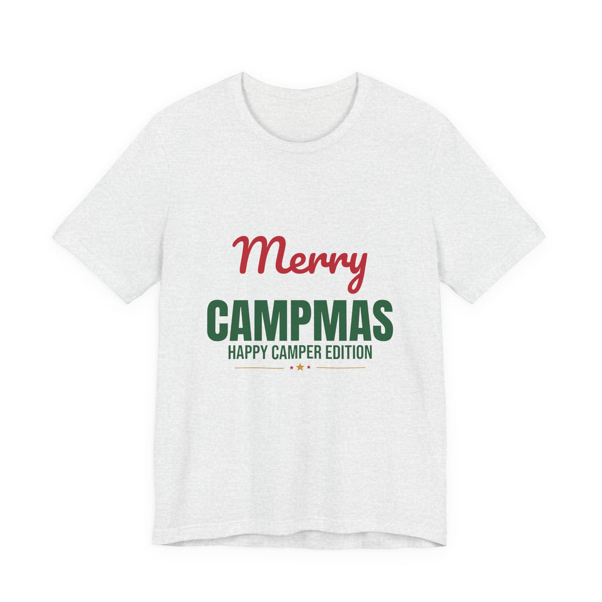 Merry Campmas Shirt, Camping Christmas T-Shirt, Camper Gift
