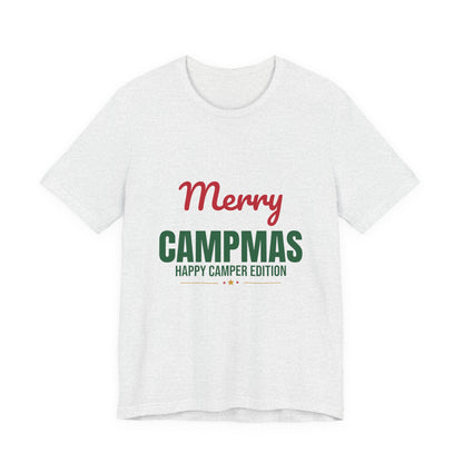 Merry Campmas Shirt, Camping Christmas T-Shirt, Camper Gift