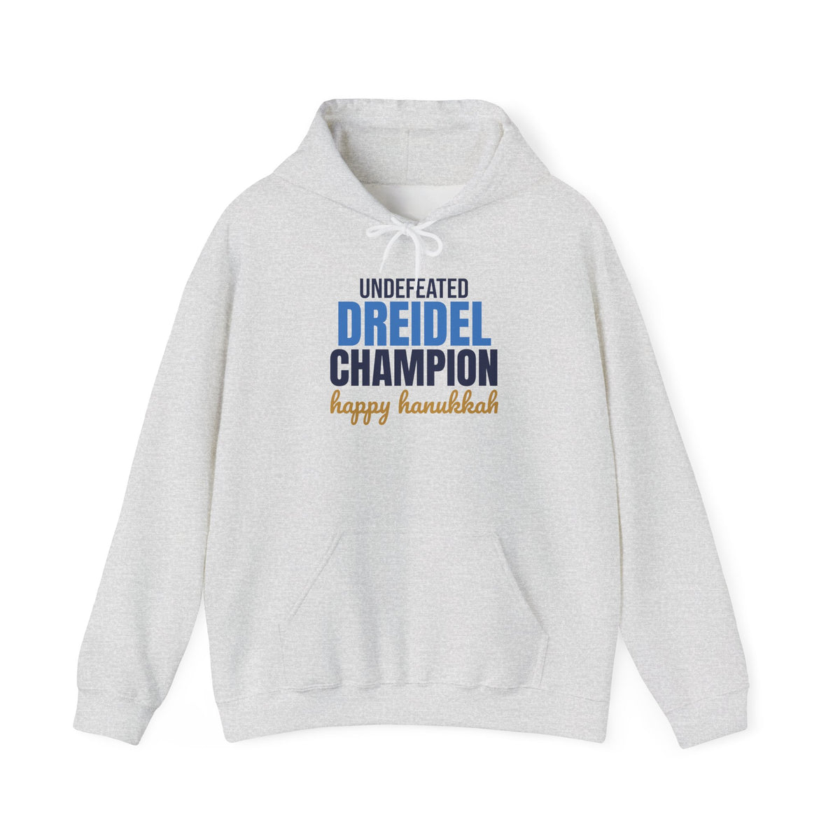 Undefeated Dreidel Champion Happy Hanukkah Hoodie, Hanukkah Hoodie