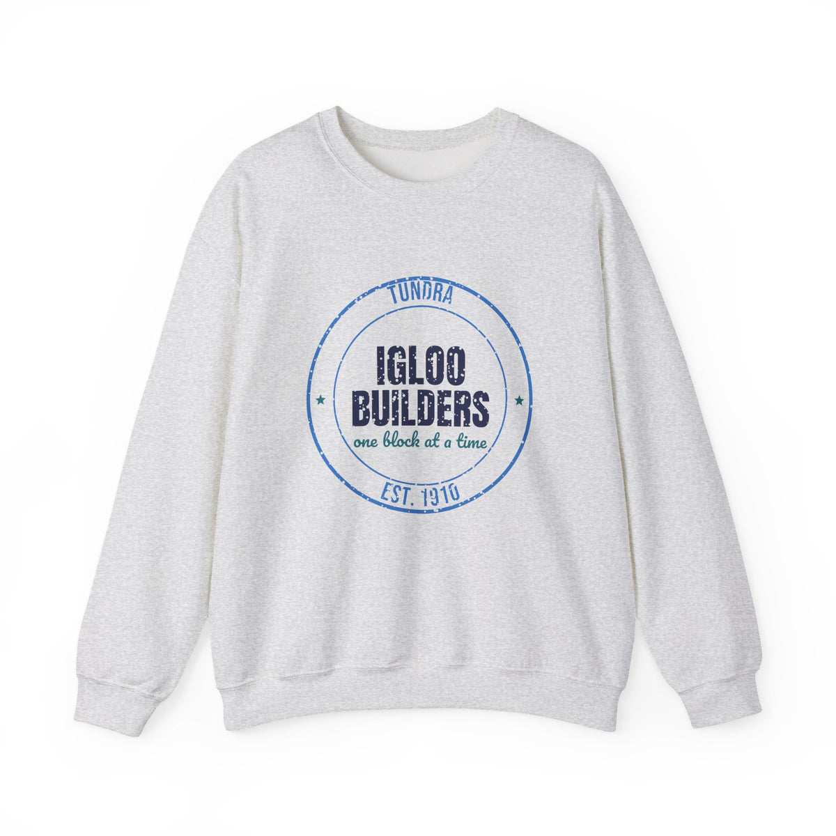 Tundra Igloo Builders Est. 1910 Sweatshirt, Vintage Winter Crewneck Sweatshirt