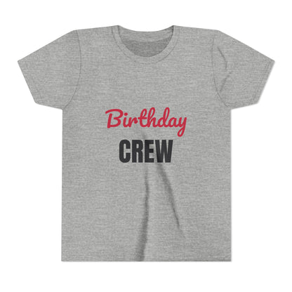 Birthday Crew Kids Shirt