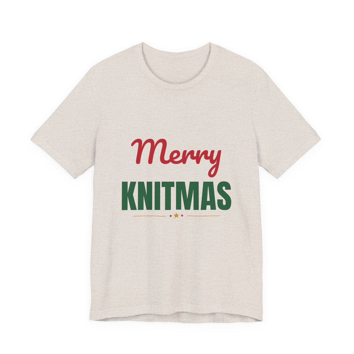 Merry Knitmas Shirt, Knitting Christmas T-Shirt, Knitter Gift
