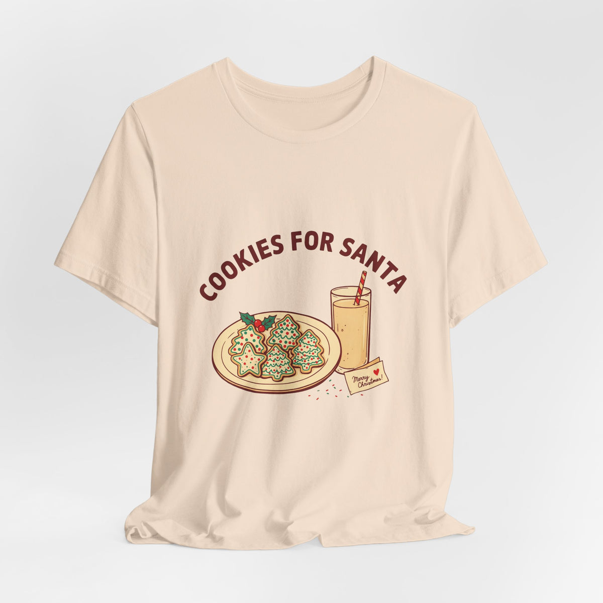 Cookies for Santa Shirt, Christmas Eve T-Shirt, Family Christmas Tee